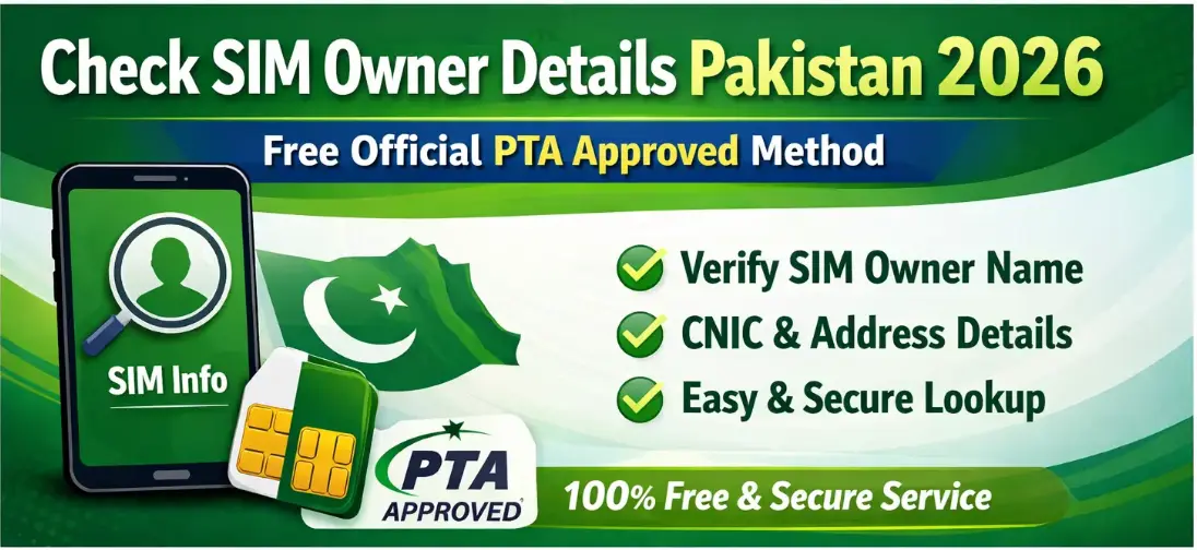 Sim Owner Details Pakistan